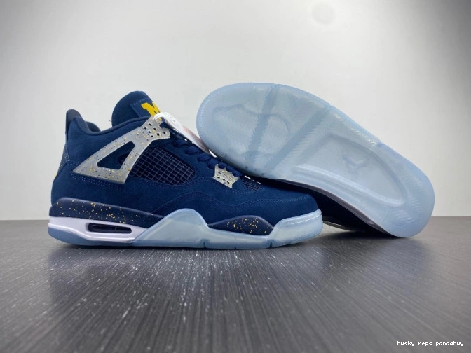 Rep Husky Retro Air 4 Jordan AJ4-1036660 Michigan (PE) 0713